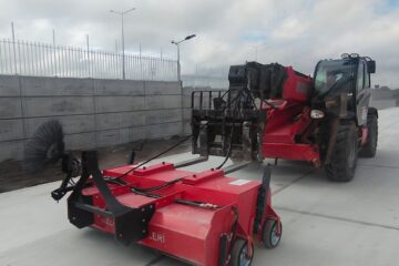 Manitou yol süpürücü